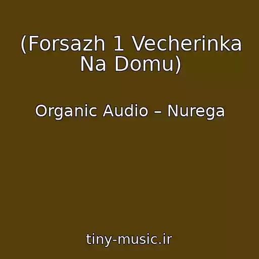 کاور آهنگ (Forsazh 1 Vecherinka Na Domu) از Organic Audio – Nurega