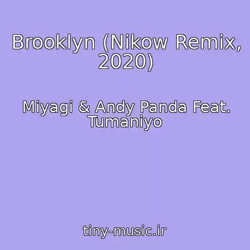 کاور آهنگ Brooklyn (Nikow Remix, 2020) از Miyagi & Andy Panda Feat. Tumaniyo