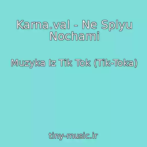 کاور آهنگ Karna.val - Ne Splyu Nochami از Muzyka Iz Tik Tok (Tik-Toka)
