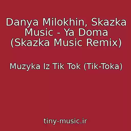 کاور آهنگ Danya Milokhin, Skazka Music - Ya Doma (Skazka Music Remix) از Muzyka Iz Tik Tok (Tik-Toka)