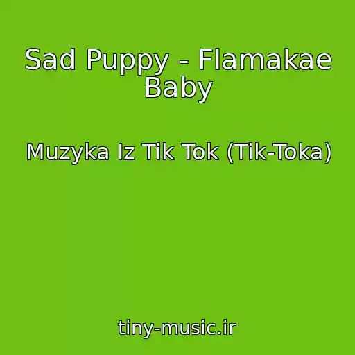کاور آهنگ Sad Puppy - Flamakae Baby از Muzyka Iz Tik Tok (Tik-Toka)