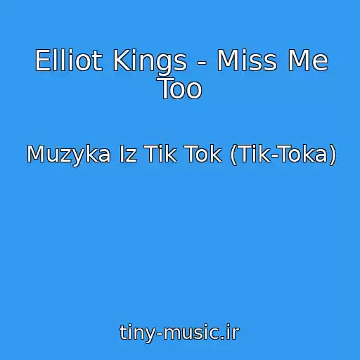 کاور آهنگ Elliot Kings - Miss Me Too از Muzyka Iz Tik Tok (Tik-Toka)