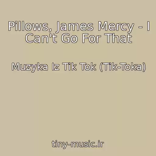 کاور آهنگ Pillows, James Mercy - I Can't Go For That از Muzyka Iz Tik Tok (Tik-Toka)