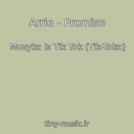 کاور آهنگ Arrie - Promise از Muzyka Iz Tik Tok (Tik-Toka)