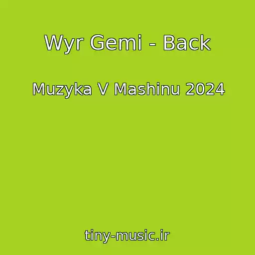 کاور آهنگ Wyr Gemi - Back از Muzyka V Mashinu 2024
