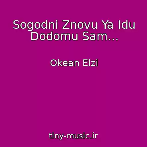 کاور آهنگ Sogodnі Znovu Ya Іdu Dodomu Sam... از Okean Elzi