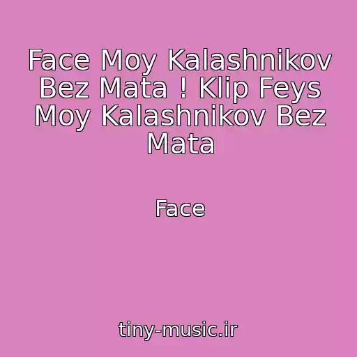 کاور آهنگ Face Moy Kalashnikov Bez Mata ! Klip Feys Moy Kalashnikov Bez Mata از Face