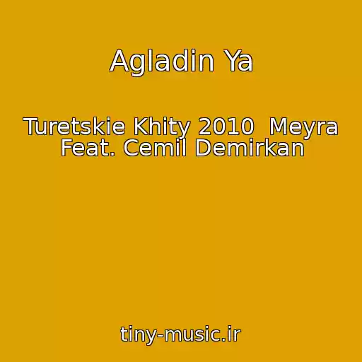 کاور آهنگ Agladin Ya از Turetskie Khity 2010  Meyra Feat. Cemil Demirkan