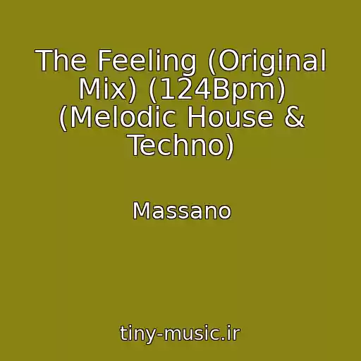 کاور آهنگ The Feeling (Original Mix) (124Bpm) (Melodic House & Techno) از Massano