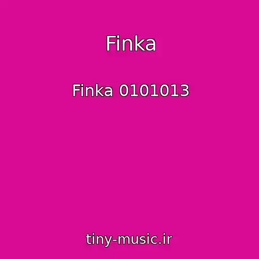 کاور آهنگ Finka از Finka 0101013