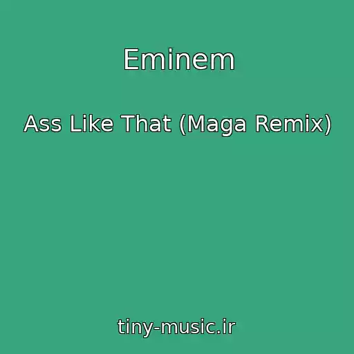 کاور آهنگ Eminem از Ass Like That (Maga Remix)