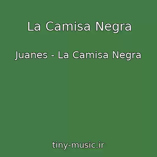 کاور آهنگ La Camisa Negra از Juanes - La Camisa Negra