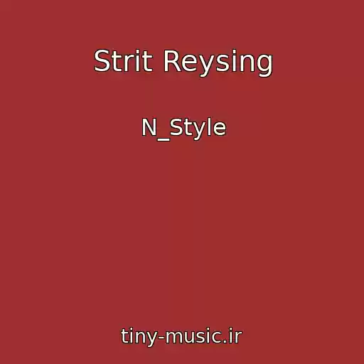 کاور آهنگ Strit Reysing از N_Style
