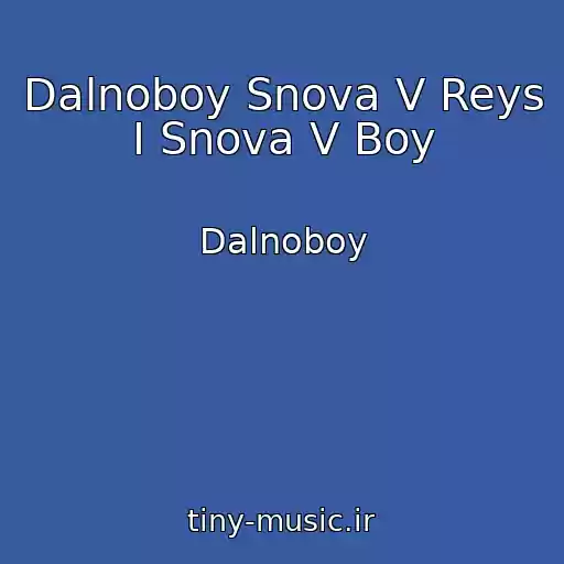 کاور آهنگ Dalnoboy Snova V Reys I Snova V Boy از Dalnoboy