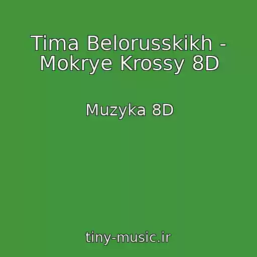 کاور آهنگ Tima Belorusskikh - Mokrye Krossy 8D از Muzyka 8D