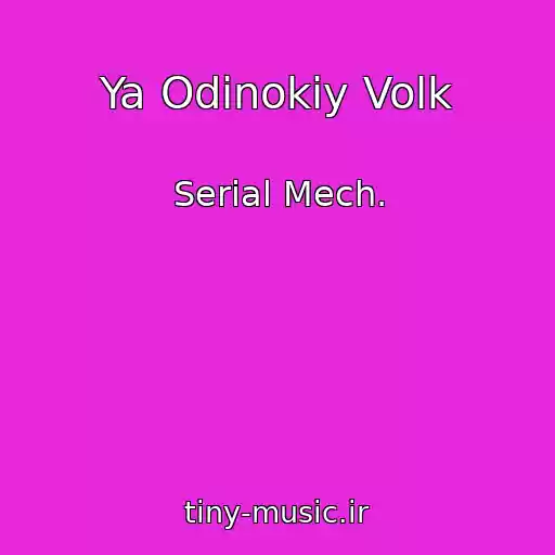 کاور آهنگ Ya Odinokiy Volk از Serial Mech.