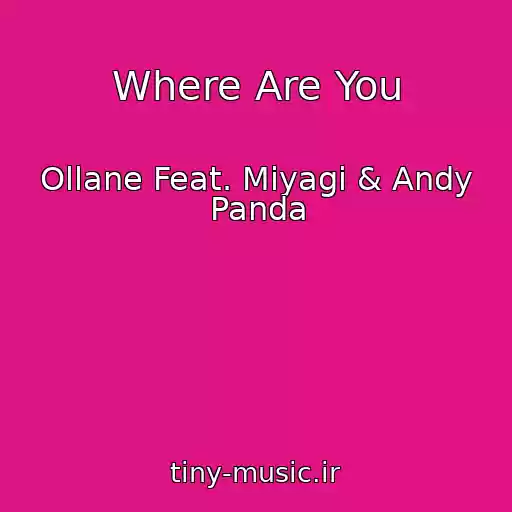 کاور آهنگ Where Are You از Ollane Feat. Miyagi & Andy Panda