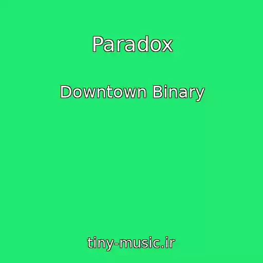 کاور آهنگ Paradox از Downtown Binary