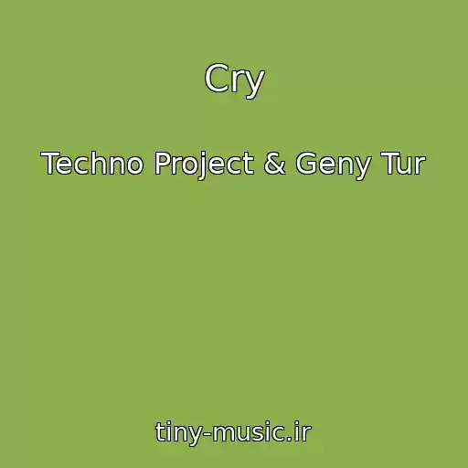 کاور آهنگ Cry از Techno Project & Geny Tur