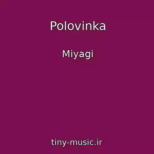 کاور آهنگ Polovinka از Miyagi