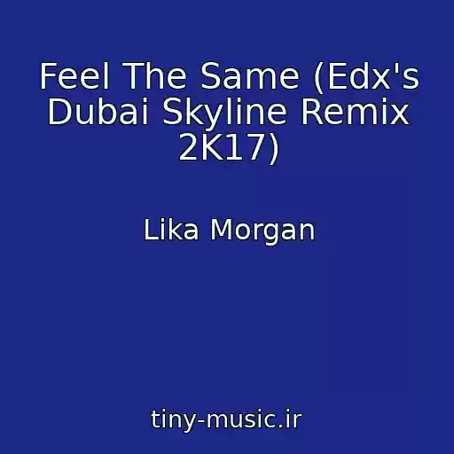 کاور آهنگ Feel The Same (Edx's Dubai Skyline Remix 2K17) از Lika Morgan