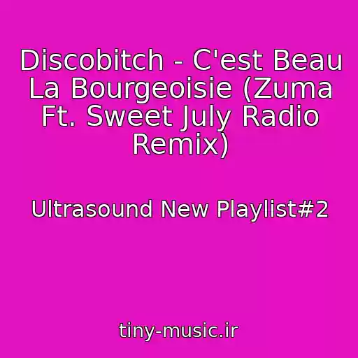 کاور آهنگ Discobitch - C'est Beau La Bourgeoisie (Zuma Ft. Sweet July Radio Remix) از Ultrasound New Playlist#2