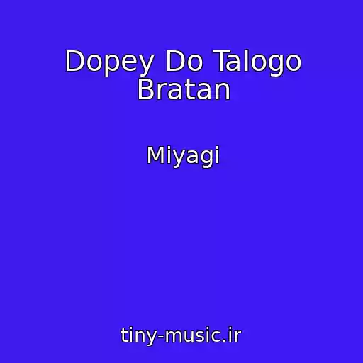 کاور آهنگ Dopey Do Talogo Bratan از Miyagi