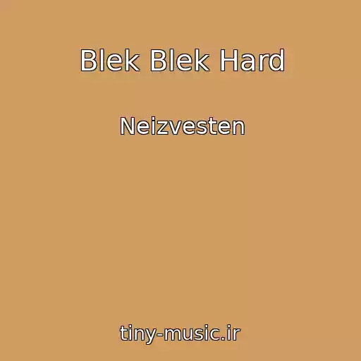 کاور آهنگ Blek Blek Hard از Neizvesten