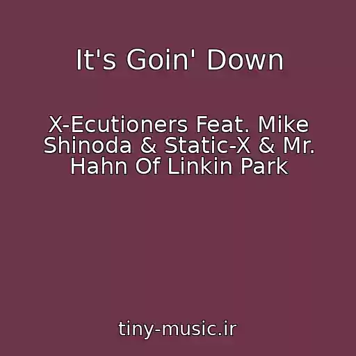 کاور آهنگ It's Goin' Down از X-Ecutioners Feat. Mike Shinoda & Static-X & Mr. Hahn Of Linkin Park