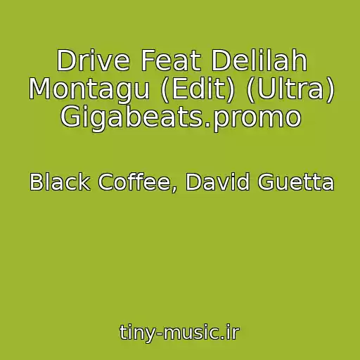 کاور آهنگ Drive Feat Delilah Montagu (Edit) (Ultra) Gigabeats.promo از Black Coffee, David Guetta