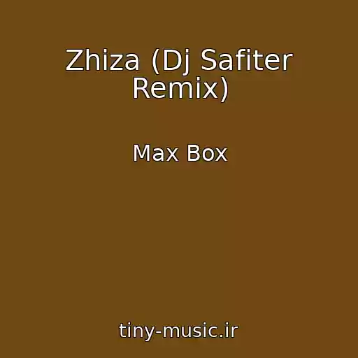 کاور آهنگ Zhiza (Dj Safiter Remix) از Max Box