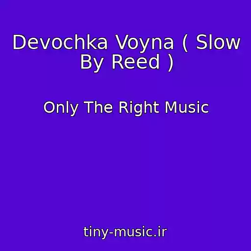 کاور آهنگ Devochka Voyna ( Slow By Reed ) از Only The Right Music