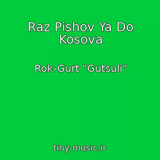 کاور آهنگ Raz Pіshov Ya Do Kosova از Rok-Gurt "Gutsuli"