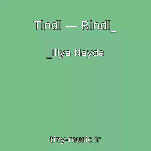 کاور آهنگ Tindi — Rindi_ از _Іllya Nayda