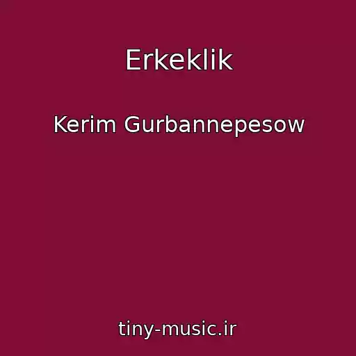 کاور آهنگ Erkeklik از Kerim Gurbannepesow
