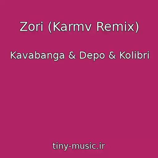 کاور آهنگ Zorі (Karmv Remix) از Kavabanga & Depo & Kolibri