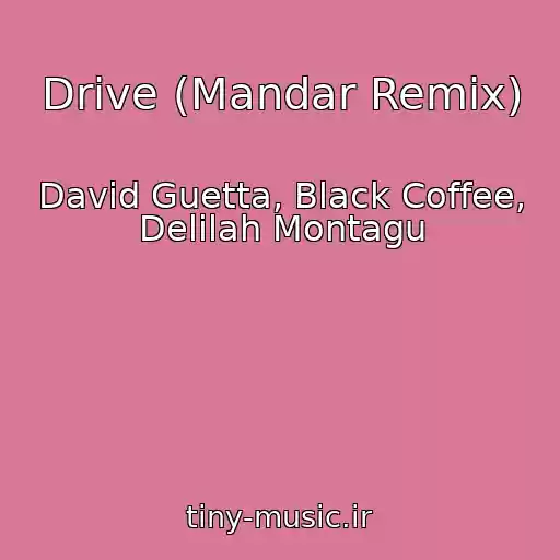 کاور آهنگ Drive (Mandar Remix) از David Guetta, Black Coffee, Delilah Montagu