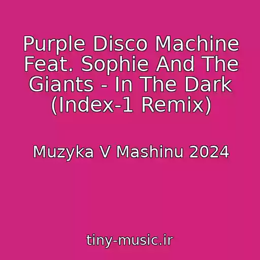 کاور آهنگ Purple Disco Machine Feat. Sophie And The Giants - In The Dark (Index-1 Remix) از Muzyka V Mashinu 2024