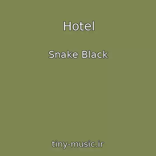 کاور آهنگ Hotel از Snake Black
