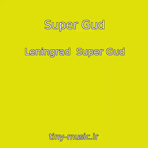 کاور آهنگ Super Gud از Leningrad  Super Gud