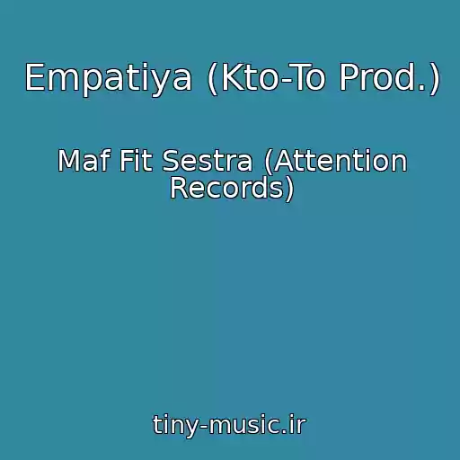کاور آهنگ Empatiya (Kto-To Prod.) از Maf Fit Sestra (Attention Records)
