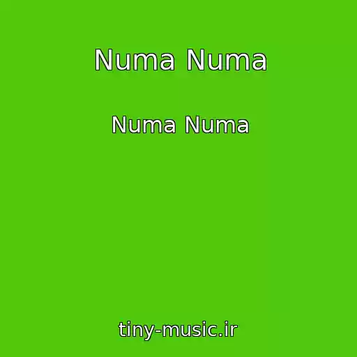 کاور آهنگ Numa Numa از Numa Numa