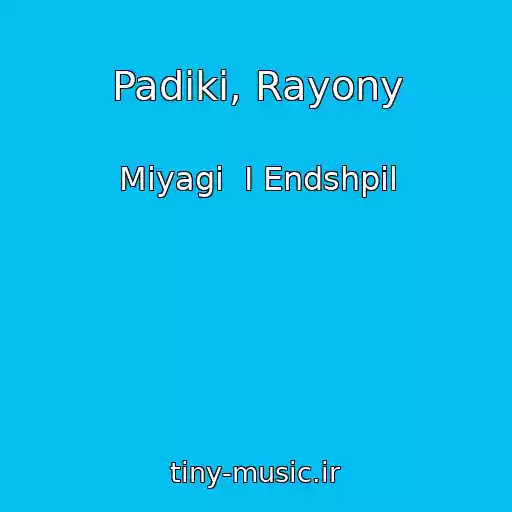 کاور آهنگ Padiki, Rayony از Miyagi  I Endshpil