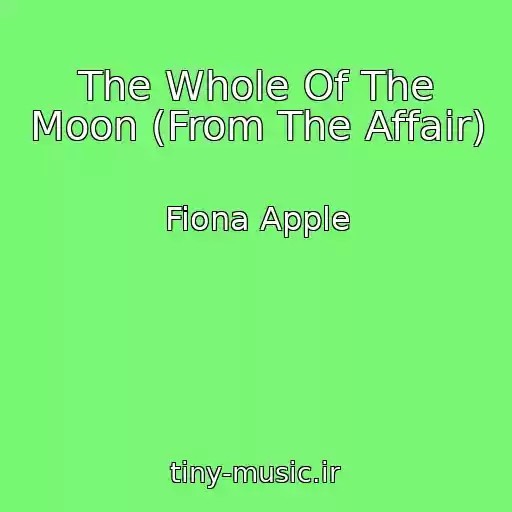 کاور آهنگ The Whole Of The Moon (From The Affair) از Fiona Apple