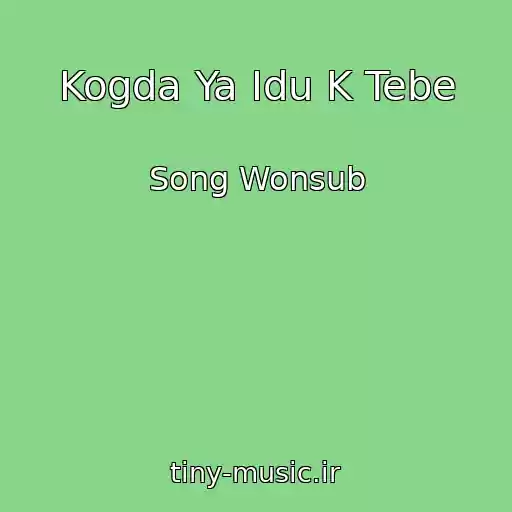 کاور آهنگ Kogda Ya Idu K Tebe از Song Wonsub