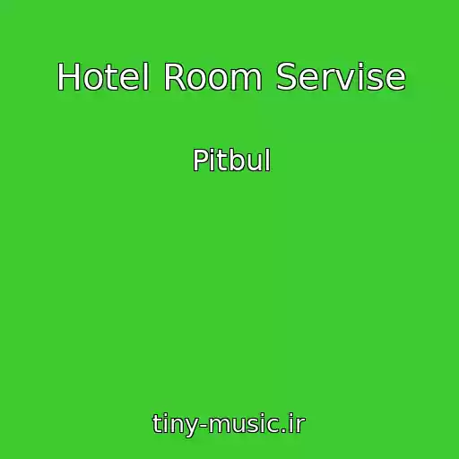 کاور آهنگ Hotel Room Servise از Pitbul