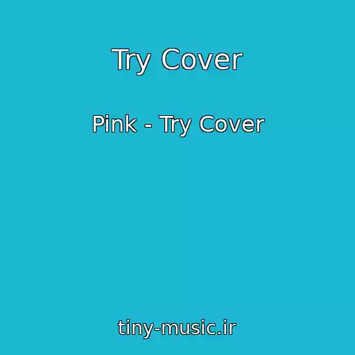کاور آهنگ Try Cover از Pink - Try Cover