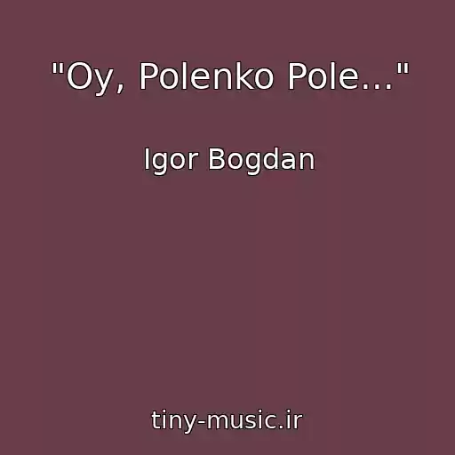 کاور آهنگ "Oy, Polenko Pole..." از Іgor Bogdan