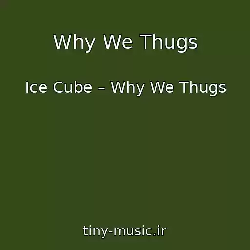 کاور آهنگ Why We Thugs از Ice Cube – Why We Thugs