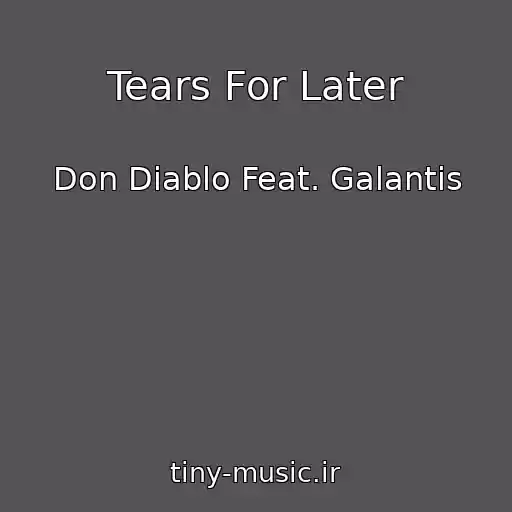 کاور آهنگ Tears For Later از Don Diablo Feat. Galantis
